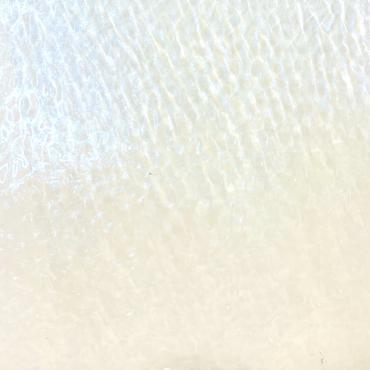 Wissmach CRYSTAL English Muffle Stained Glass Sheet – Vintage Ripple Textured Art Glass for Mosaics, Panels, Lamps & DIY Crafts | Hand-selected by The Little Flowers